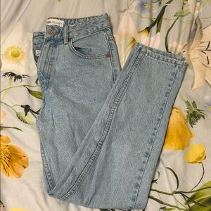 Zara Light Blue High-Rise Women’s Jeans
